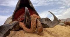 Graboids look gross when blown up...