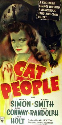 aa cat people old poster