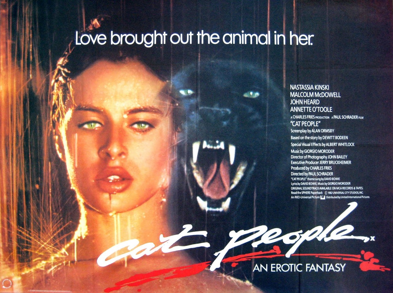 aa cat people poster