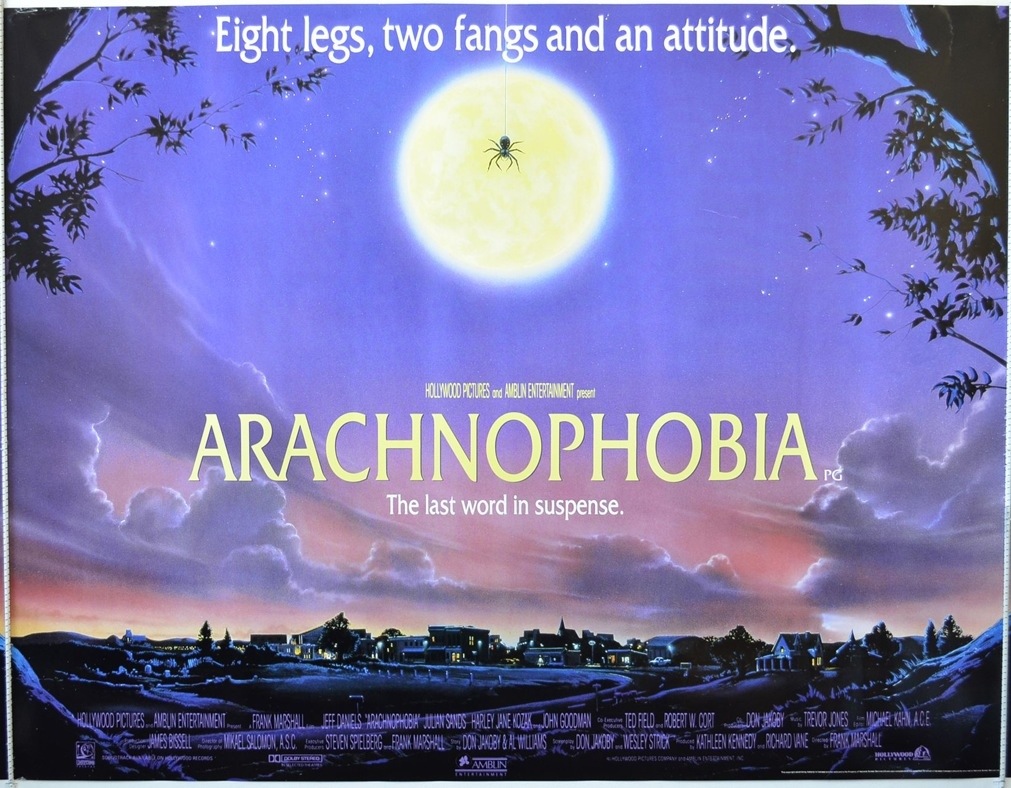 Arachnophobia poster