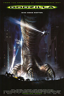 godzilla poster