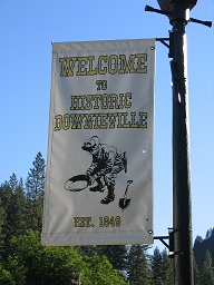 Downieville Sign Small