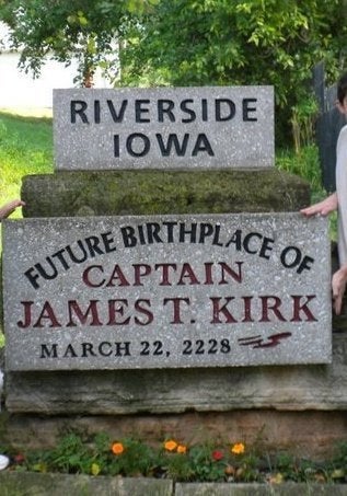 Riverside, Iowa: Future Birthplace Of James T. Kirk